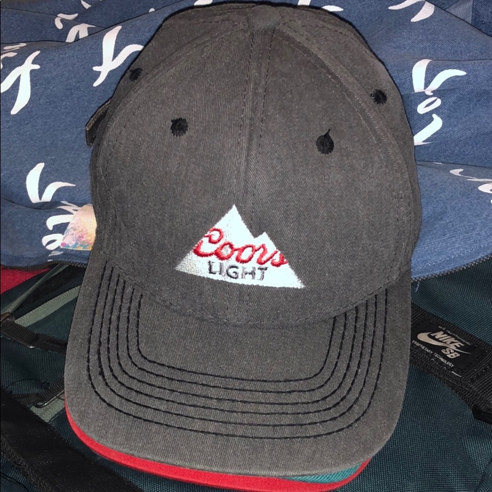 Coors Light strapback hat